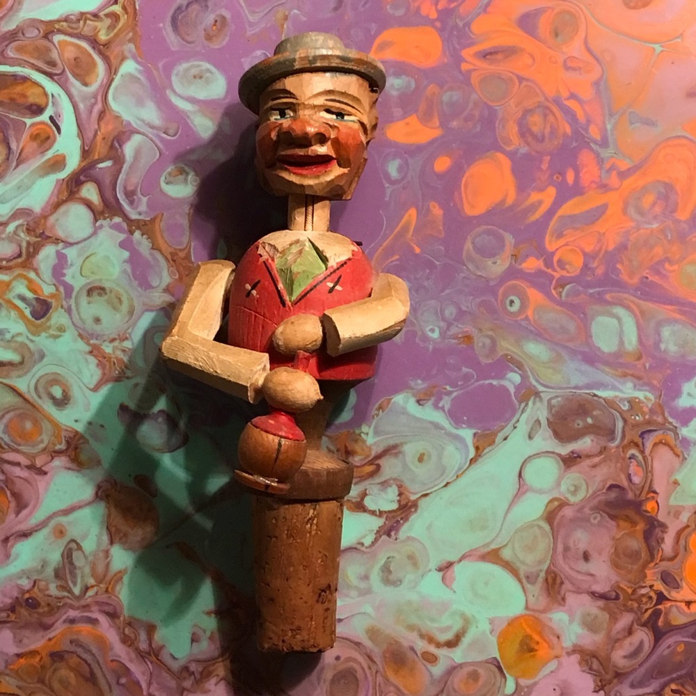 Vintage ANRI bottle stopper